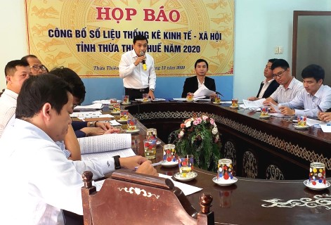 Công bố số liệu kinh tế – xã hội của tỉnh Thừa Thiên Huế năm 2020