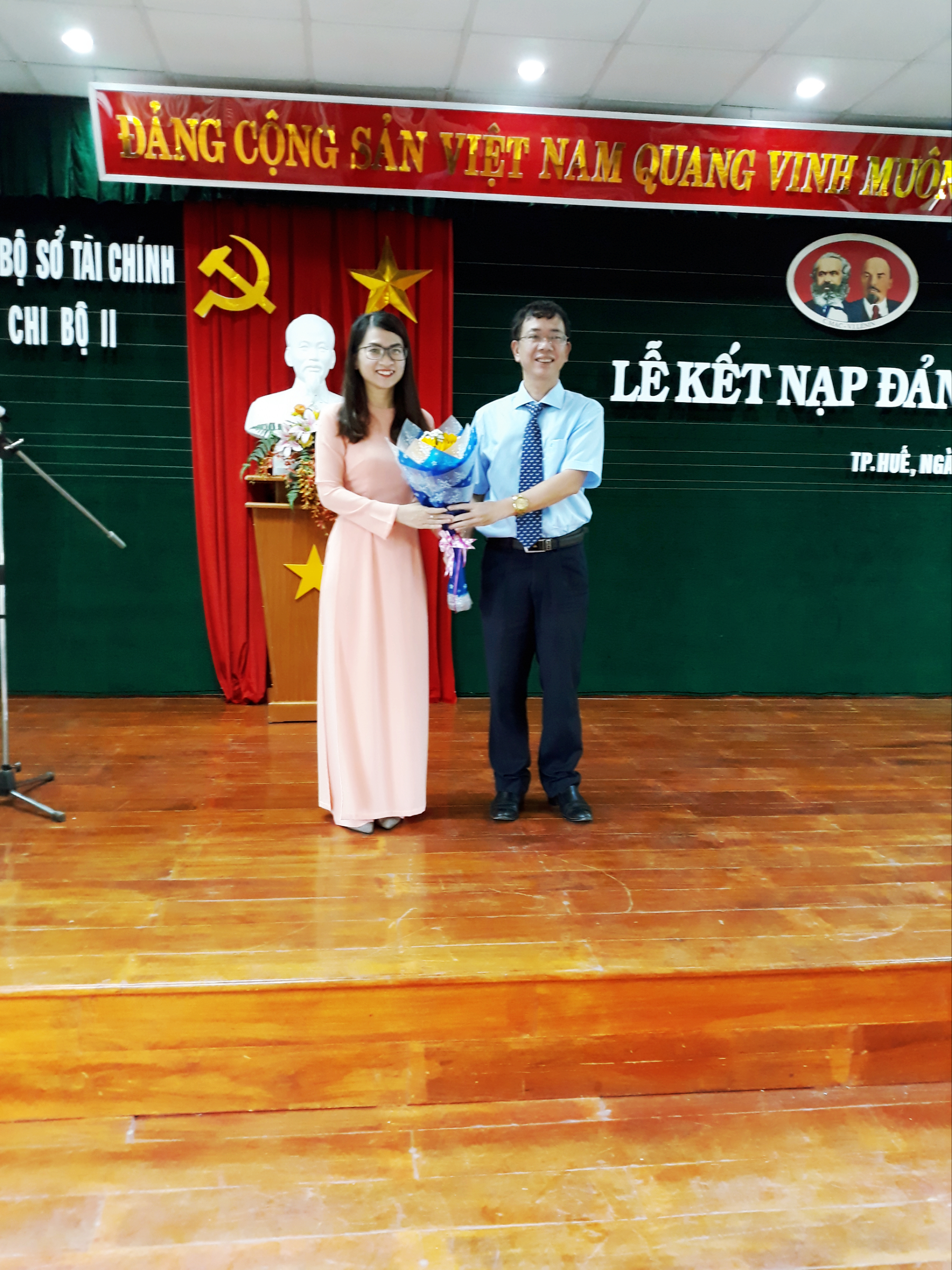 Lễ kết nạp đảng viên mới năm 2018