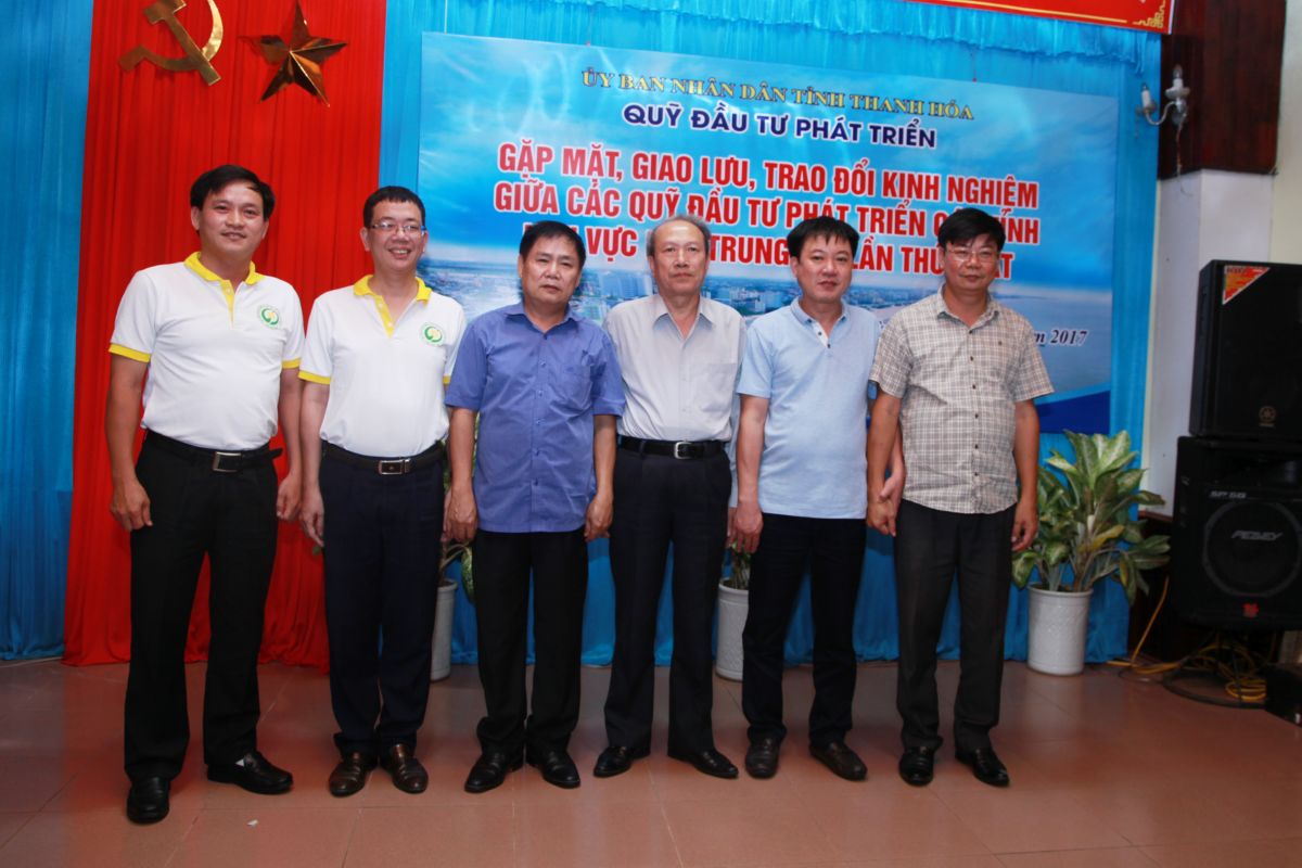 Quỹ đầu tư phát triển và bảo lãnh tín dụng cho DNNVV tỉnh Thừa Thiên Huế  tham dự buổi gặp mặt, giao lưu, trao đổi kinh nghiệm giữa các Quỹ Đầu tư phát triển các tỉnh khu vực Bắc Trung Bộ lần thứ nhất.