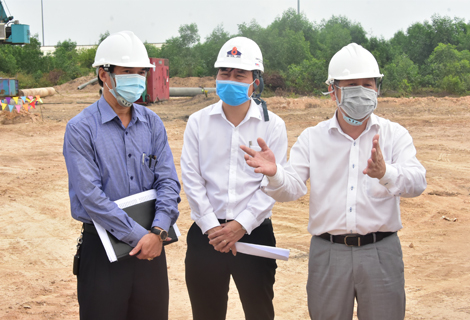 Đẩy nhanh tiến độ thi công các dự án trọng điểm trên địa bàn tỉnh