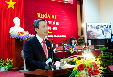 Khai mạc kỳ họp thứ 12 – HĐND tỉnh khóa VI