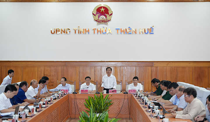UBND tỉnh họp phiên thường kỳ tháng 6/2024