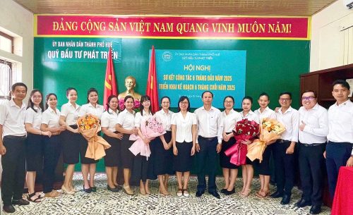 QUỸ ĐẦU TƯ PHÁT TRIỂN THÀNH PHỐ HUẾ TỔ CHỨC HỘI NGHỊ SƠ KẾT CÔNG TÁC 6 THÁNG ĐẦU NĂM 2025 VÀ TRIỂN KHAI NHIỆM VỤ 6 THÁNG CUỐI NĂM 2025