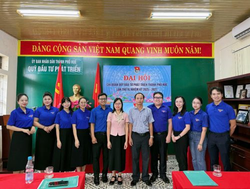 Đại hội Chi đoàn Quỹ Đầu tư phát triển thành phố Huế lần thứ IV, nhiệm kỳ 2025-2027