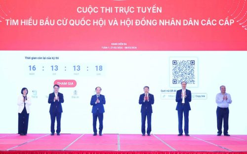 Cuộc thi trực tuyến tìm hiểu bầu cử Quốc hội và Hội đồng nhân dân các cấp