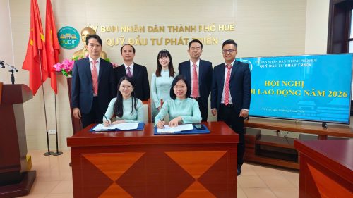 Hội nghị Người lao động năm 2026 của Quỹ Đầu tư phát triển thành phố Huế